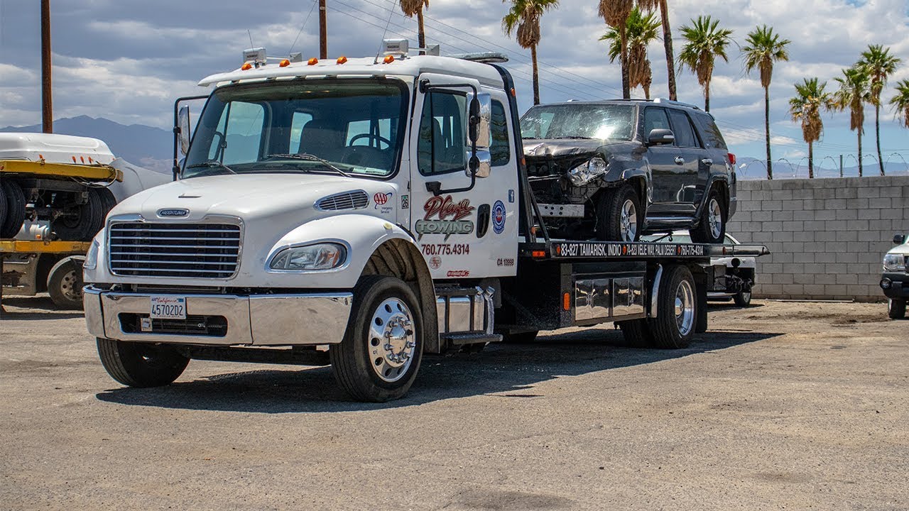 Flatbed Towing service