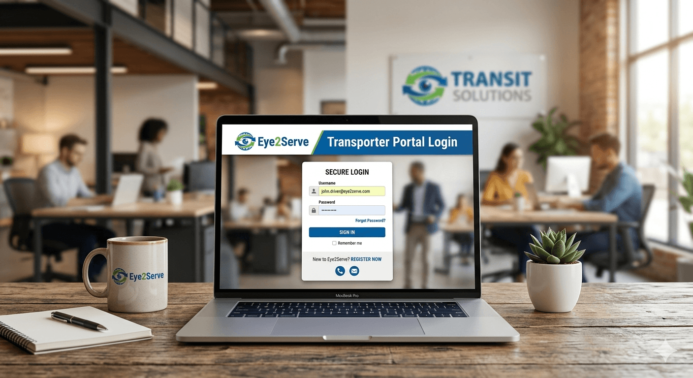 Eye2Serve Transporter Portal Login