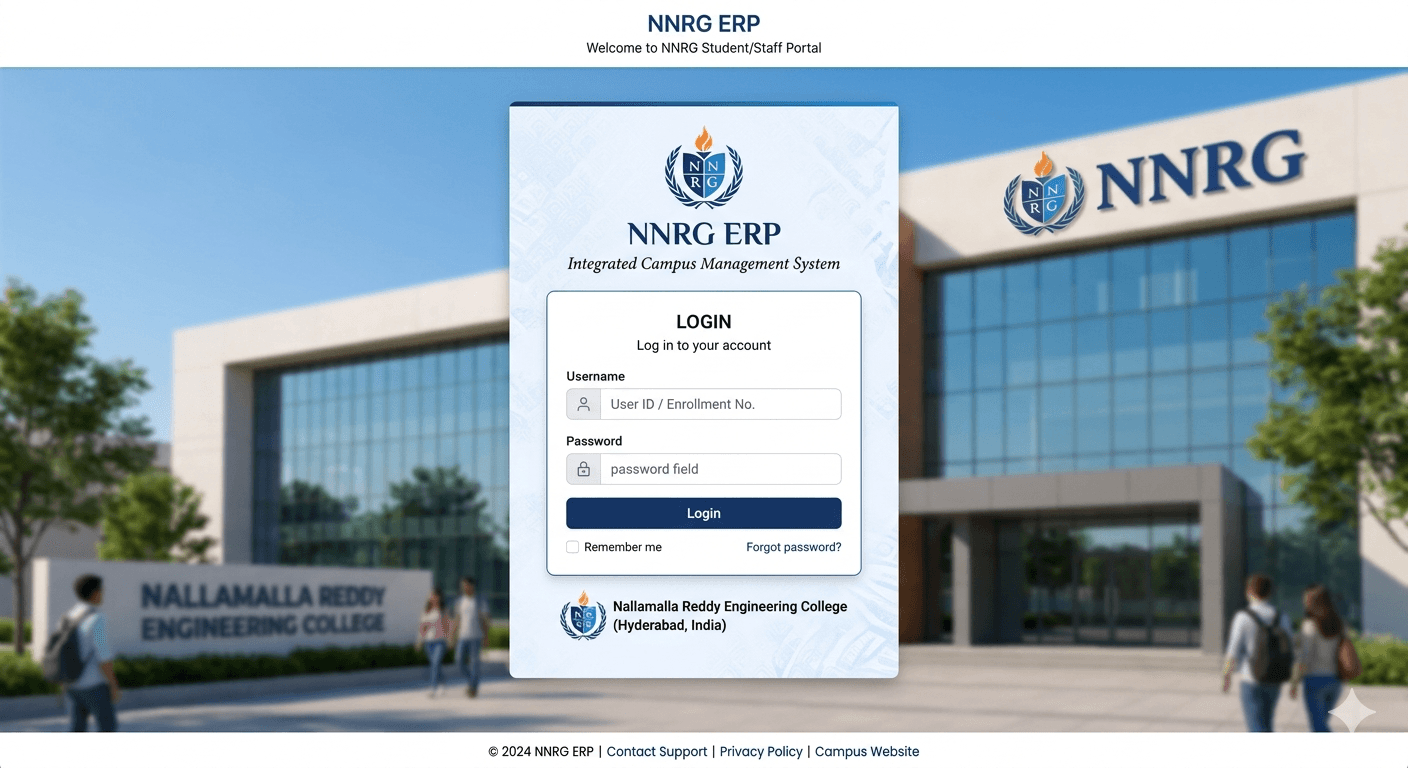 NNRG ERP login