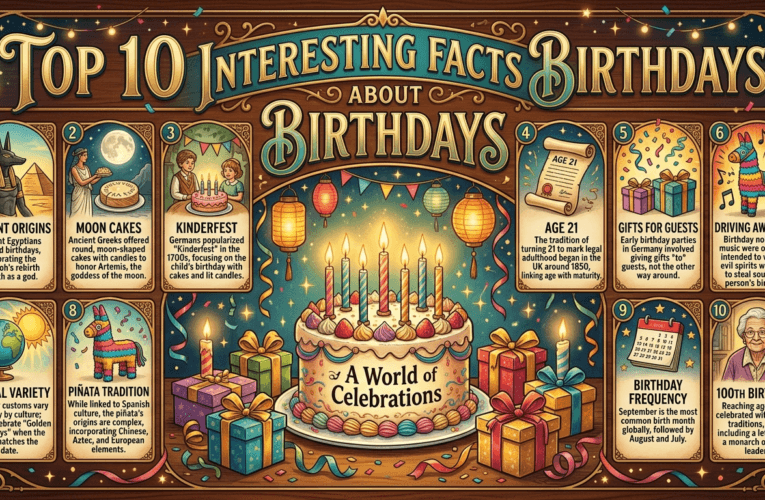 10 Interesting Facts About Birthdays