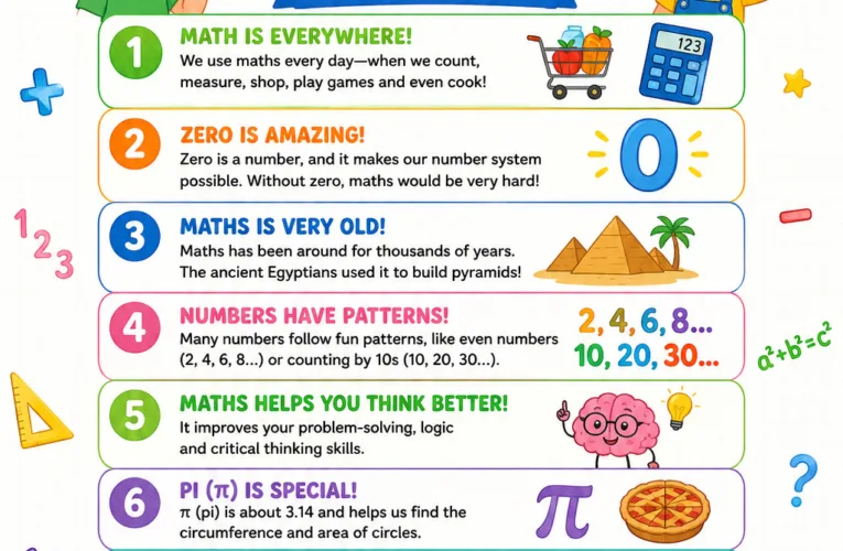 Top 10 Interesting Facts About Maths for Kids