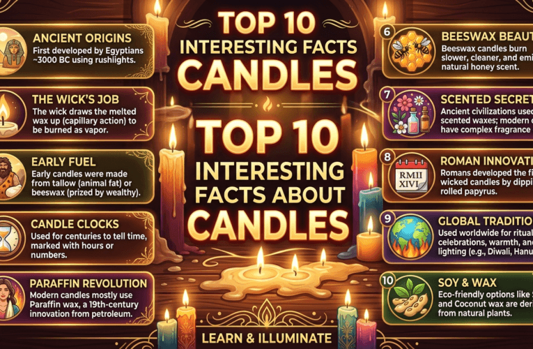 10 Interesting Facts About Candles