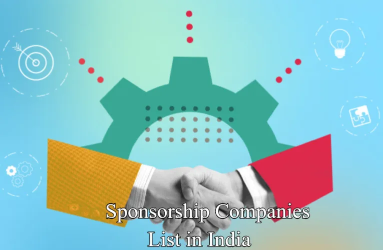 Sponsorship Companies List in India