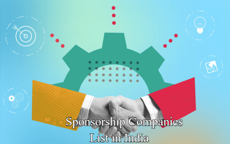 Sponsorship Companies List in India