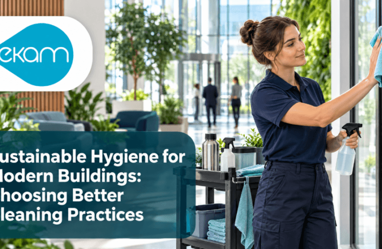 Sustainable Hygiene for Modern Buildings: Choosing Better Cleaning Practices